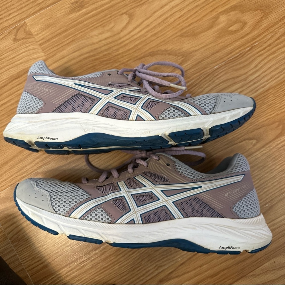 Size 10 - Asics Gel Contend 5 Women’s Running Walking Sneakers Lavender Purple